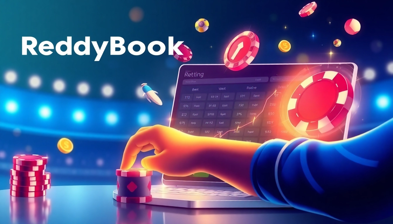 Engaging Reddy Book interface showing live betting on cricket and football matches, highlighting ease of use and secure transactions for users in India.